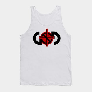 NO GOD AMBIGRAM Tank Top